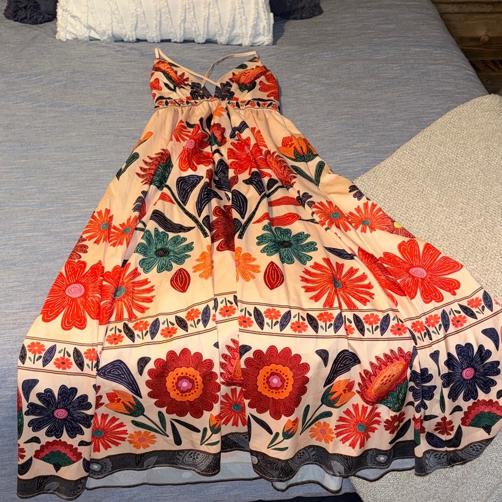SHEIN Vibrant Floral Dress